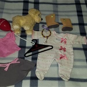 American girl doll accessories mix lot